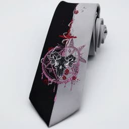 Anime Cosplay Ties Harajuku Men Women Uniform Black College Clothing Adult Student Accessories Necktie Christmas Gifts