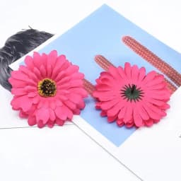 10/50 Pcs Fake Gerbera Scrapbooking Christmas Decorations for Home Accessories Wedding Decorative Flowers Wall Artificial DIY
