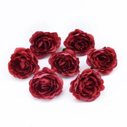 10/30 Pieces 4CM Roses Head Wedding Bridal Accessories Clearance Christmas Decorations for Home Scrapbooking Artificial Flowers