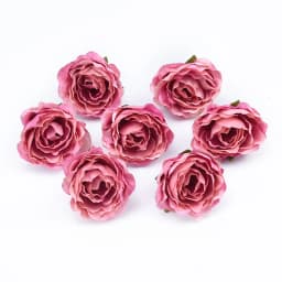 10/30 Pieces 4CM Roses Head Wedding Bridal Accessories Clearance Christmas Decorations for Home Scrapbooking Artificial Flowers