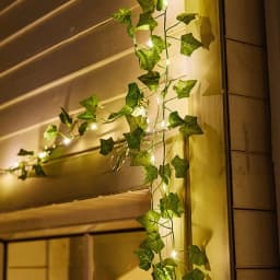 7M/12M Fairy Lights ivy String LED Solar Light Vine Maple Leaf Waterproof Garland Solar Lamp Christmas for Garden Decoration