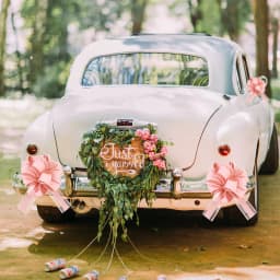 10Pcs Big Wedding Pull Bow Ribbons Flower Car Chairs Decoration Christmas Gift Wrap Packing Birthday Party Supplies Home Crafts