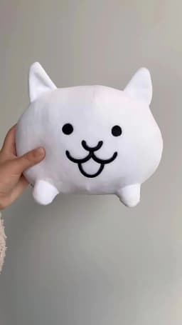 20-39cm The Battle Cats Plush Toy Nyanko Great War Stuffed Doll Plushies Figure Animal Kids Fans Birthday Christmas Gift Decor