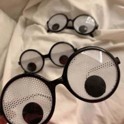 Funny Glasses Cosplay Halloween Costumes Accessories Eyeball Rolling Glasses Christmas Gifts Masqurade Decor Fancy Dress