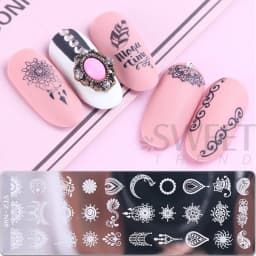 Nail Art Stamping Plate Snowflake Winter Christmas Rose Leaves Butterfly Desgin For Nail Polish Printing Template Tools Supplies