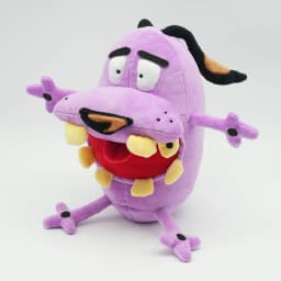TreasuringU Purple Dog Plush Toys Cartoon Animals Fluffy Dolls Kawaii Dog Stuffes Toy Plushie Eggplant Dog Toy Christmas Gifts