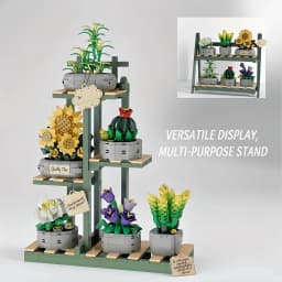 Building Blocks Flowers Bouquet Set Flowers Models Home Decor Botanical Collection Bricks Toys for Adults Mother's Day Christmas