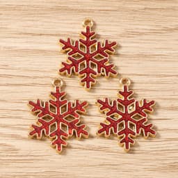 Tusember 10pcs Enamel Christmas Gingerbread House Charms for Christmas Necklaces Earrings Bracelets Pendant Craft