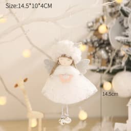 Christmas Angel Dolls Merry Christmas Tree Decoration for Home 2023 Cristmas Xmas Navidad Natal Noel Gifts Happy New Year 2024