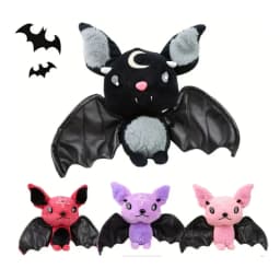 30cm Demon Bat Halloween Plushy Four-color Demon Bat Cartoon Soft Model For Boys and Girls Christmas Halloween Holiday Gifts
