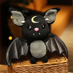 30cm Demon Bat Halloween Plushy Four-color Demon Bat Cartoon Soft Model For Boys and Girls Christmas Halloween Holiday Gifts