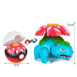 Authentic Pokemon PokeballAction Figure MEWTWO GENGAR PIKACHU Mobile Handheld Model Ornament Children's Toys Christmas Gifts