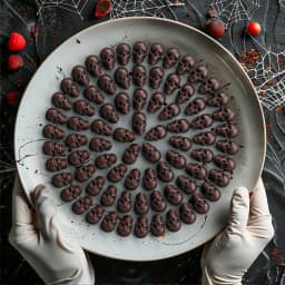 100 Grid Silicone Mold Non-Stick Easy Release DIY Christmas Tree Turkey Gingerbread Man Chocolate Biscuit Skull Ghost Mold