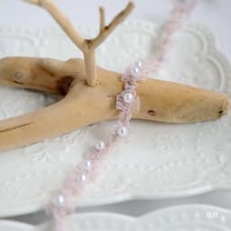 1Yard Beaded Pearl Fringe Ribbon DIY Collar Cuff Garment Lace Applique 1.5CM Wide,Gift Wrapping Christmas Tree Decor