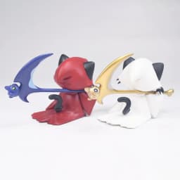 New In Stock Sickle Reaper Cat Twisted Egg Blind Box Reaper Shaped Cat Action Figure Collection Ornament Perfect Christmas Gifts