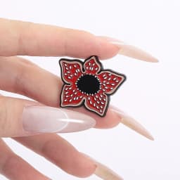 Sci-fi Horror American TV Series Enamel Pin Red Cannibal Flowers Christmas Lights Mug Brooches Lapel Badge Jewelry Gifts