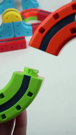 DIY Assemble Magnetic Track Train Toys for Kids Electronic Magical Rail Car Construction Children Educational Toy Christmas Gift