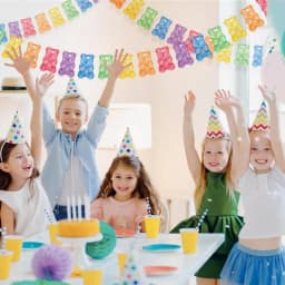 Colorful Candyland Party Decor Gummy Bear Banner Streamers Gummy Candy Garland Christmas Baby Shower Kids Birthday Hanging Decor