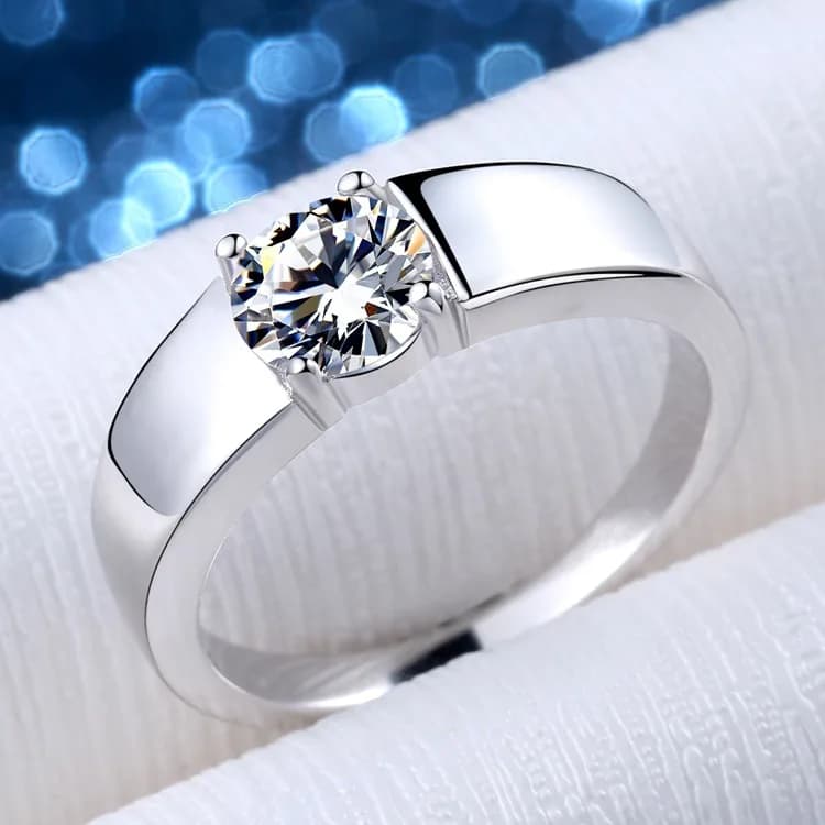 New charms 925 Sterling Silver Rings For Women stunning Shining crystal size 7/8/9/10 Fashion wedding Jewelry Christmas Gifts
