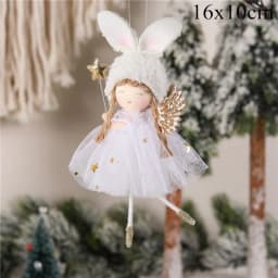Christmas Angel Doll Christmas Decoration for Home 2022 Christmas Ornament Tree Decor Xmas Gifts Cristmas New Year 2023 Navidad