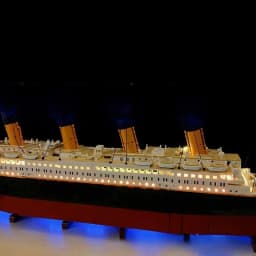 LED Light For 10294 Titanic Building Blocks Lamp Remote Control (Not Include Building Blocks) Birthday Christmas Gift