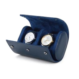 Watch Roll Travel Case 1/2/3-Slot Portable Vintage Leather Watch Display Case Storage Box Watch Organizers Men Christmas Gift