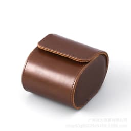 Watch Roll Travel Case 1/2/3-Slot Portable Vintage Leather Watch Display Case Storage Box Watch Organizers Men Christmas Gift
