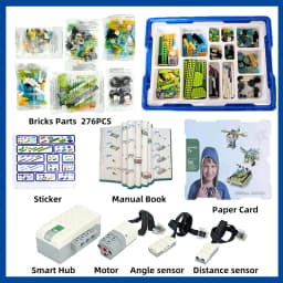 NEW WeDo 2.0 Core Set Robotics STEM Boxed Kit Compatible with 45300 We-Do Building Blocks DIY Educational Toys Christmas Gifts