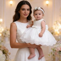 LZH Baby Girl Dress Newborn Clothes Princess Dress+Headwear For Toddler Birthday Wedding Christening Infant Party Christmas Gown