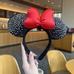 Cartoon Fashion Mouse Ear Headband New Holiday Party Christmas Snowman Headdress Cosplay for Adults Kids DIY Hair Accessories