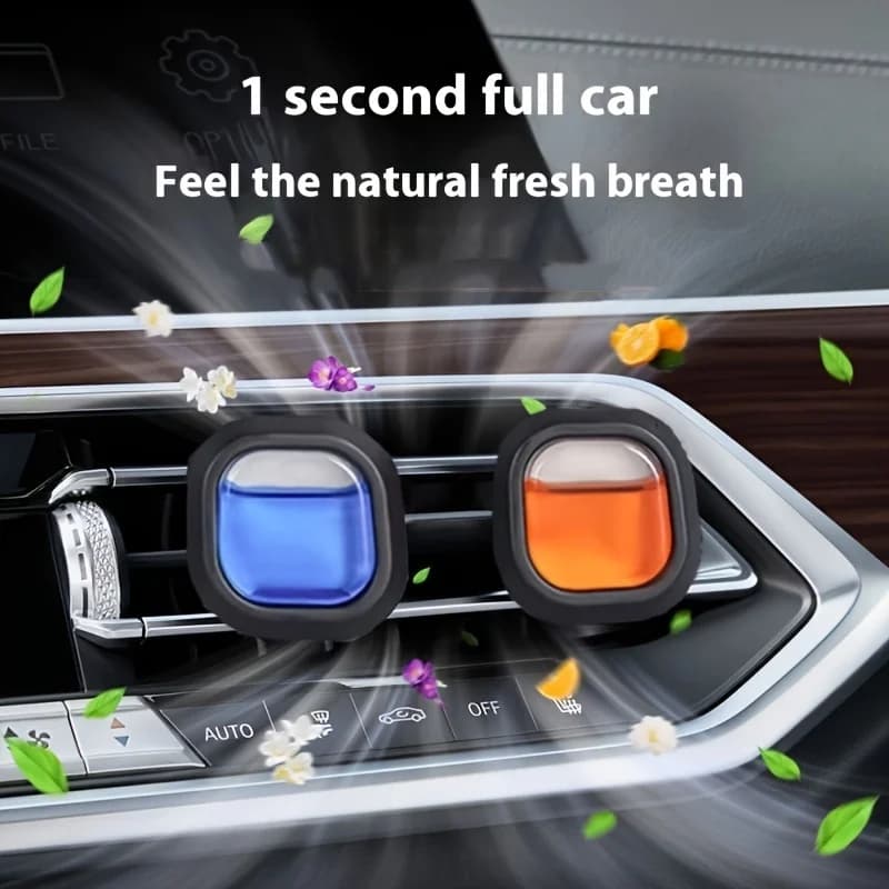 5-Piece Set of Car Air Fresheners with Random Colors, Car Fragrance Diffusers, High-End Scents for Car Air Vents, Long-Lasting Fragrance for the Car Interior, Easy to Install and Compact, Christmas and Halloween Gifts