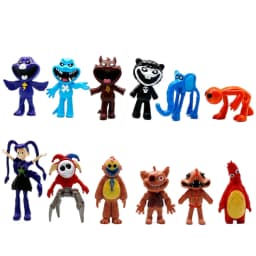 New 5sets Prototype Gibiet Chum Chompkins Horror Game 5 Figure Model Cute Anime Peripherals Toy Birthday Halloween Christmas Toy