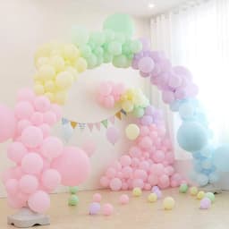 30pcs 5/10/12inch Rainbow Macaron Pink Blue Latex Balloons for Birthday Party Decoration Baby Shower Wedding Christmas New Year
