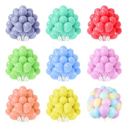 30pcs 5/10/12inch Rainbow Macaron Pink Blue Latex Balloons for Birthday Party Decoration Baby Shower Wedding Christmas New Year