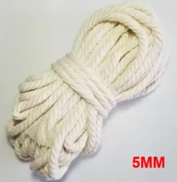 10Meters Macrame Cord Rope String Natural Cotton Macrame Twisted Twine Braided Crafts Handwork DIY Home Textile Christmas
