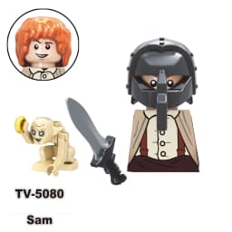Blind Box TV6410 Mini Action Figure Toys Orcs Dwarf Elves Rohan knight Army Wars Building Blocks Accessories Christmas Gifts