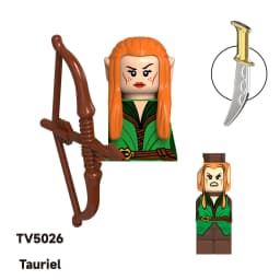 Blind Box TV6410 Mini Action Figure Toys Orcs Dwarf Elves Rohan knight Army Wars Building Blocks Accessories Christmas Gifts