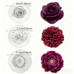 Lotus Flower Silicone Mold,For Resin Crafting - Suitable for Candles、DIY Crafts、Valentine's Day、Mother's Day、Christmas Decoratio