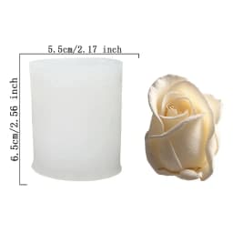 Lotus Flower Silicone Mold,For Resin Crafting - Suitable for Candles、DIY Crafts、Valentine's Day、Mother's Day、Christmas Decoratio
