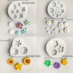 Lotus Flower Silicone Mold,For Resin Crafting - Suitable for Candles、DIY Crafts、Valentine's Day、Mother's Day、Christmas Decoratio