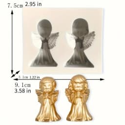 Lotus Flower Silicone Mold,For Resin Crafting - Suitable for Candles、DIY Crafts、Valentine's Day、Mother's Day、Christmas Decoratio