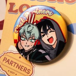 Anime Alien Stage Brooches Ivan Till Mizi Sua Luka Hyuna Cosplay Anime 3rd Anniversary Badge Emblem Anime Christmas Gift