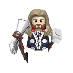 Blind Box Mini Building Blocks TV6208 Figures Big Goblin Spiderman Iron Man Venom Captain Hawk Deadpool Armor Christmas Gift Toy