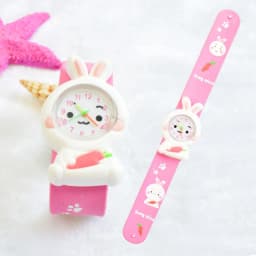 Cartoon Dinosaur Unicorn Shark Toys Children Watches Colorful Slap Printed Strap Kids Watch Girl Boy Christmas Party Gift Clock