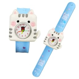 Cartoon Dinosaur Unicorn Shark Toys Children Watches Colorful Slap Printed Strap Kids Watch Girl Boy Christmas Party Gift Clock