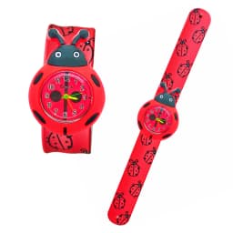 Cartoon Dinosaur Unicorn Shark Toys Children Watches Colorful Slap Printed Strap Kids Watch Girl Boy Christmas Party Gift Clock