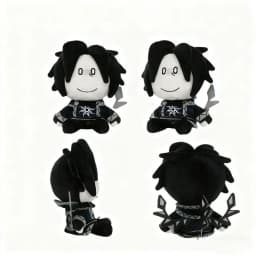 Two-Time Plushie Forsaken Chance Two Time Plush Doll Cute Anime Peripherals Stuffed Toy Halloween Christmas Gifts for Kids fans