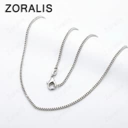 18K Gold Side Necklace For Women Men 40-75cm Chain Fashion Wedding Charm Jewelry Christmas Birthday Gifts