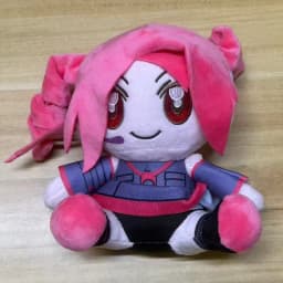 23CM Kasane Teto Plush Toy Soft Doll Stuffed Plushies Figure Anime Cosplay Cartoon Birthday Present Christmas Gift for Fans Girl