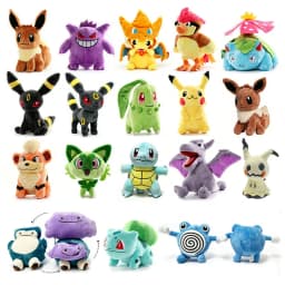 Cute Pokemon Plush Toy Rayquaza Pikachu Mega Charizard X Cape Pikachu Mimikyu Stuffed Doll Kids Birthday Christmas Gift